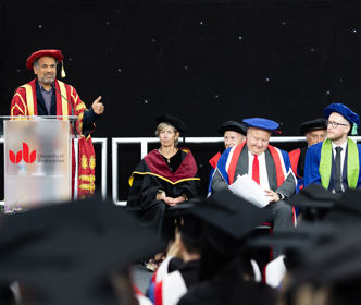 New Chancellor advises graduates to “make the most of everything”